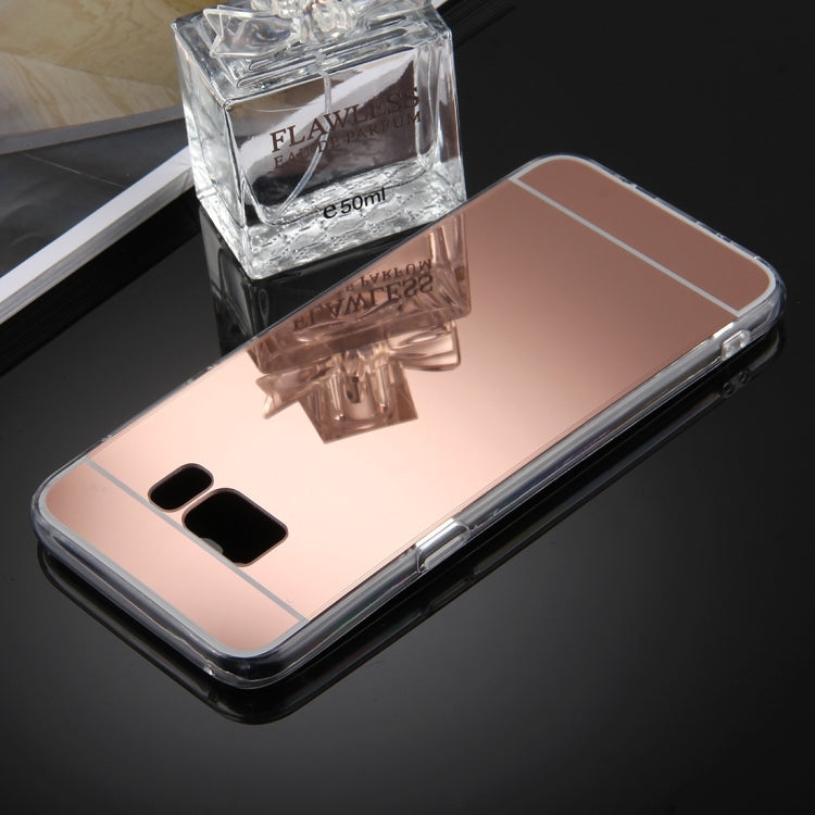 For Galaxy S8 + / G9550 Acrylic TPU Mirror Protective Back Cover Case