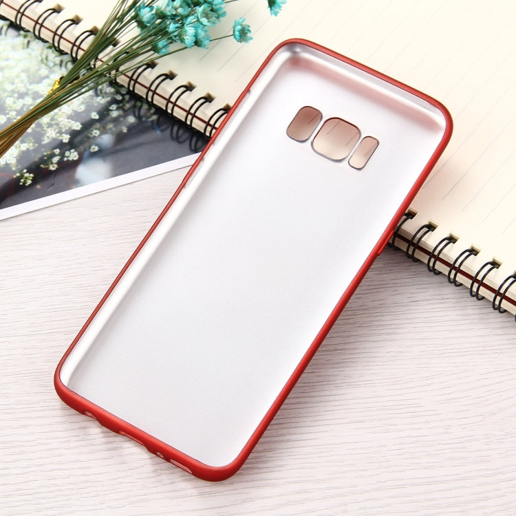 For Galaxy S8 360 Degree Shockproof TPU Oil Spout Back Cover Protective Case