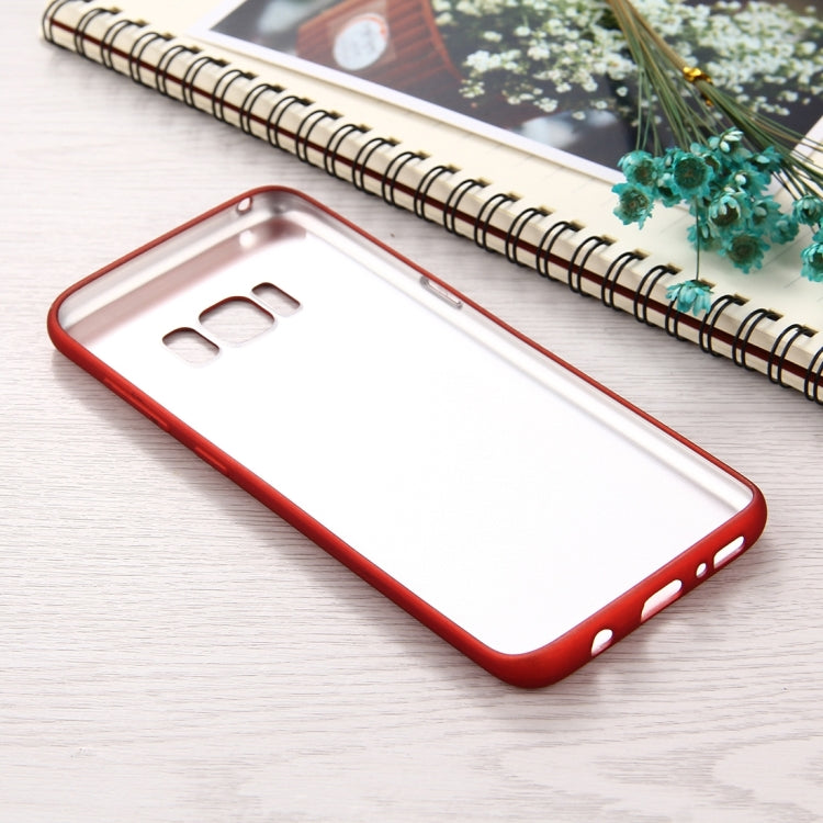 For Galaxy S8 360 Degree Shockproof TPU Oil Spout Back Cover Protective Case