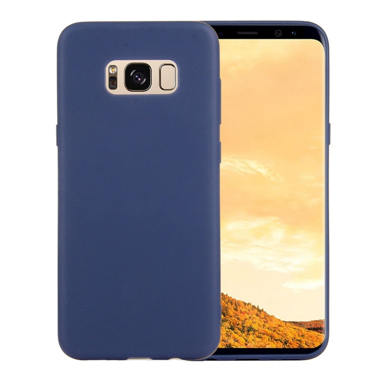 For Galaxy S8 Ultra-thin TPU Frosted Protective Back Cover Case