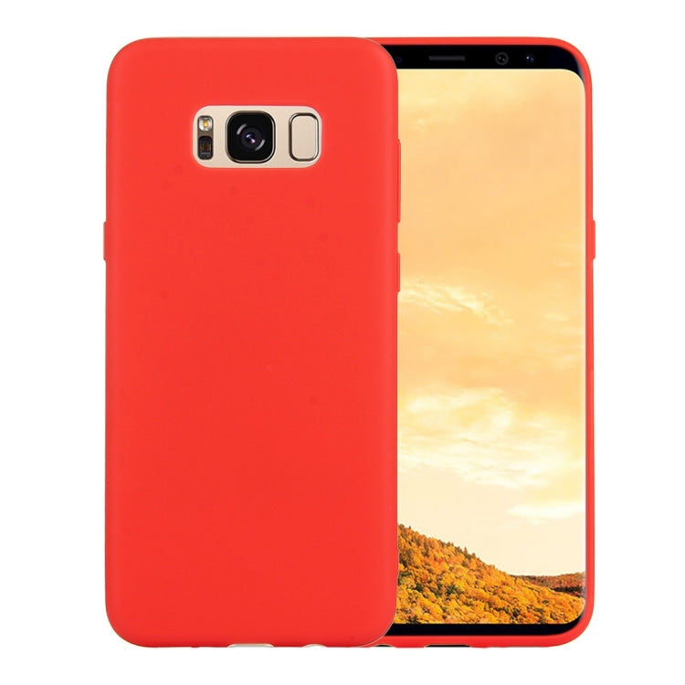 For Galaxy S8 + / G9550 Ultra-thin TPU Frosted Protective Back Cover Case