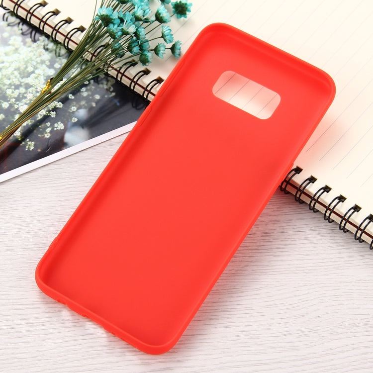 For Galaxy S8 + / G9550 Ultra-thin TPU Frosted Protective Back Cover Case