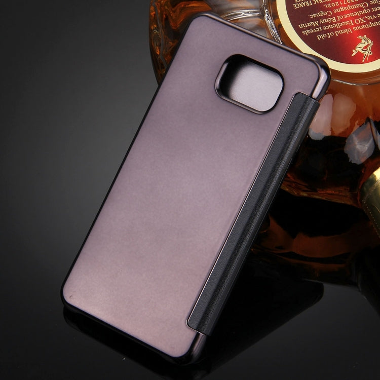 For Galaxy A3 (2016) / A310 Plating Mirror Horizontal Flip Leather Case with Sleep / Wake-up Function