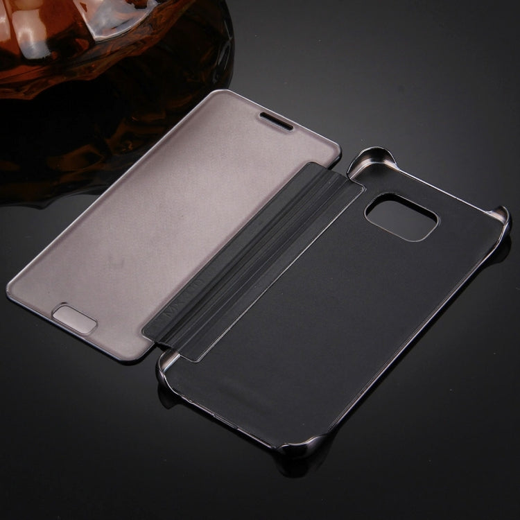For Galaxy A3 (2016) / A310 Plating Mirror Horizontal Flip Leather Case with Sleep / Wake-up Function