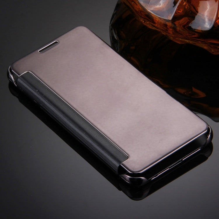 For Galaxy A3 (2016) / A310 Plating Mirror Horizontal Flip Leather Case with Sleep / Wake-up Function