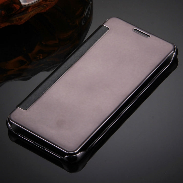 For Galaxy A3 (2016) / A310 Plating Mirror Horizontal Flip Leather Case with Sleep / Wake-up Function