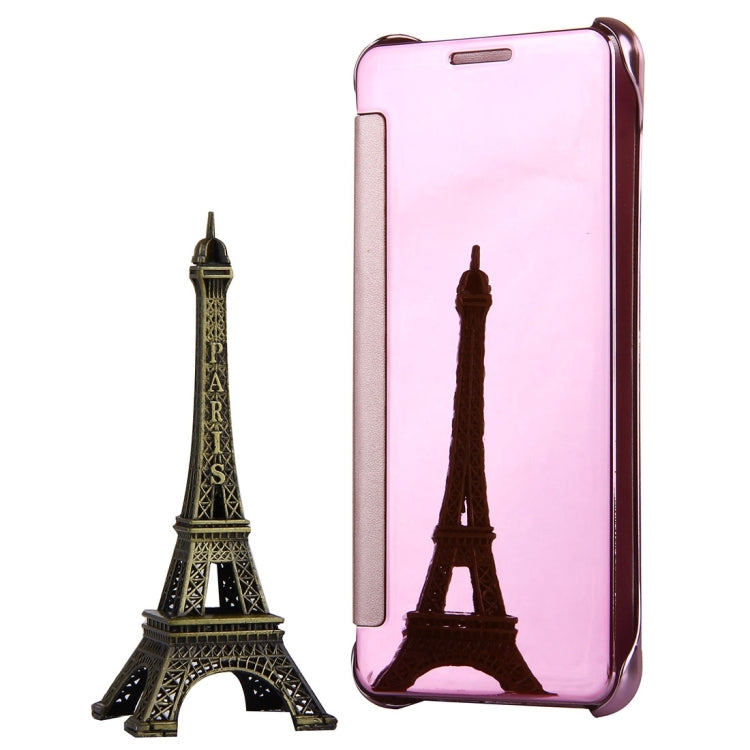 For Galaxy A3 (2016) / A310 Plating Mirror Horizontal Flip Leather Case with Sleep / Wake-up Function