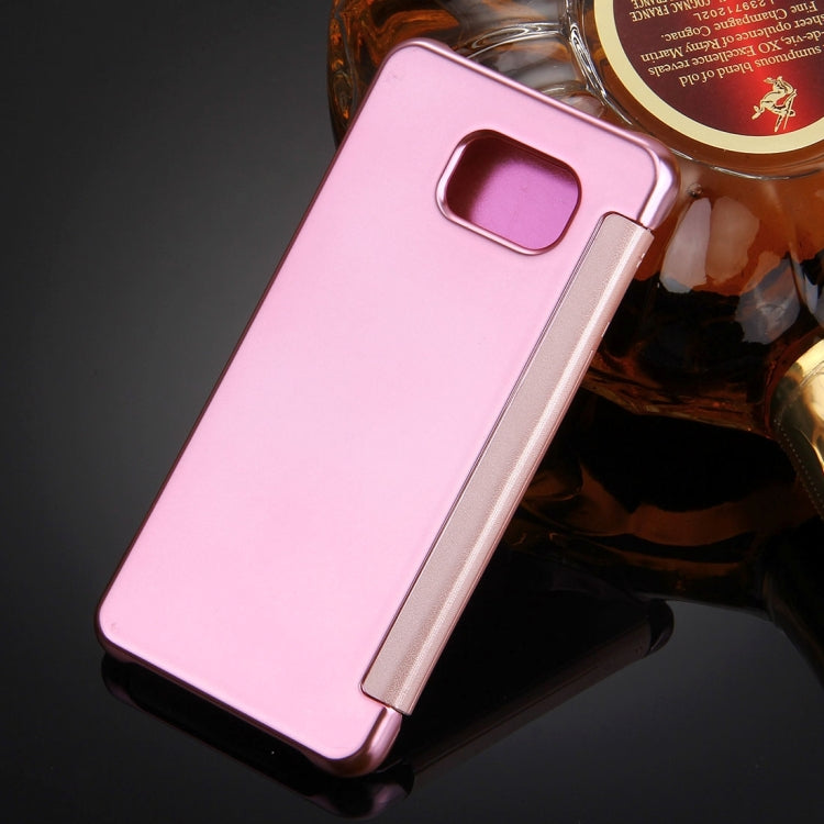 For Galaxy A3 (2016) / A310 Plating Mirror Horizontal Flip Leather Case with Sleep / Wake-up Function