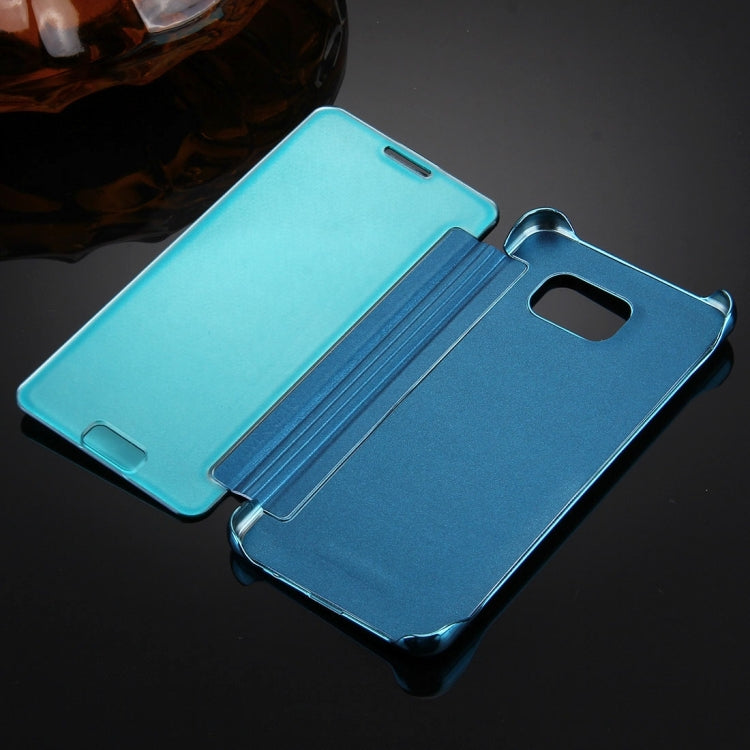 For Galaxy A3 (2016) / A310 Plating Mirror Horizontal Flip Leather Case with Sleep / Wake-up Function