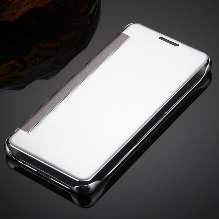 For Galaxy A3 (2016) / A310 Plating Mirror Horizontal Flip Leather Case with Sleep / Wake-up Function