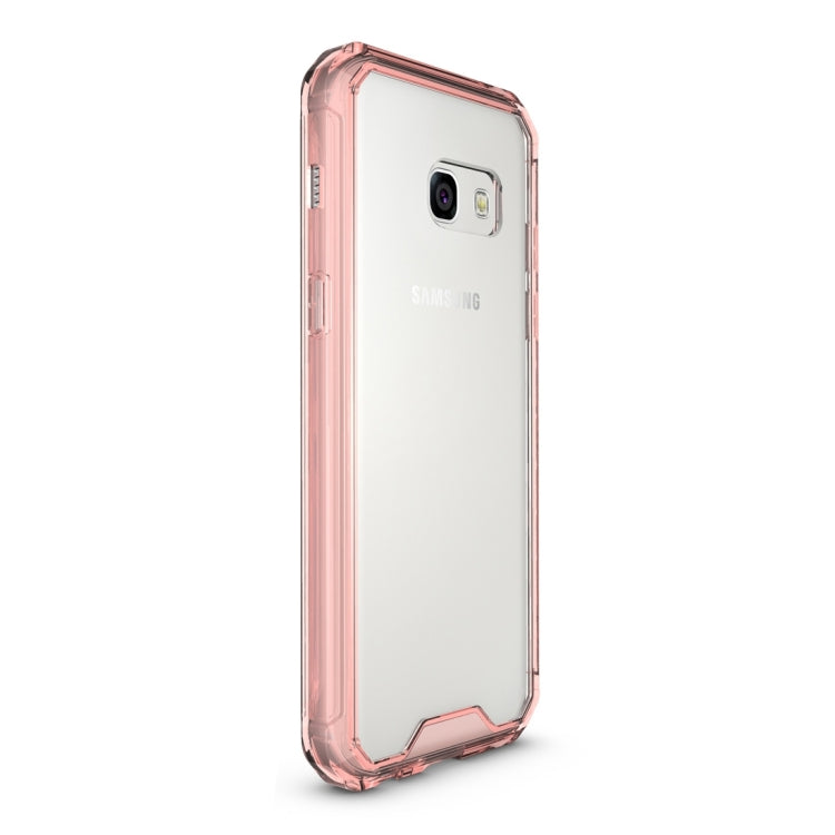 For Galaxy A3 (2017) / A320 Shockproof Acrylic + TPU Transparent Armor Protective Case