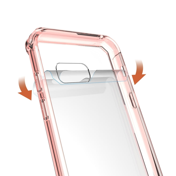 For Galaxy A3 (2017) / A320 Shockproof Acrylic + TPU Transparent Armor Protective Case