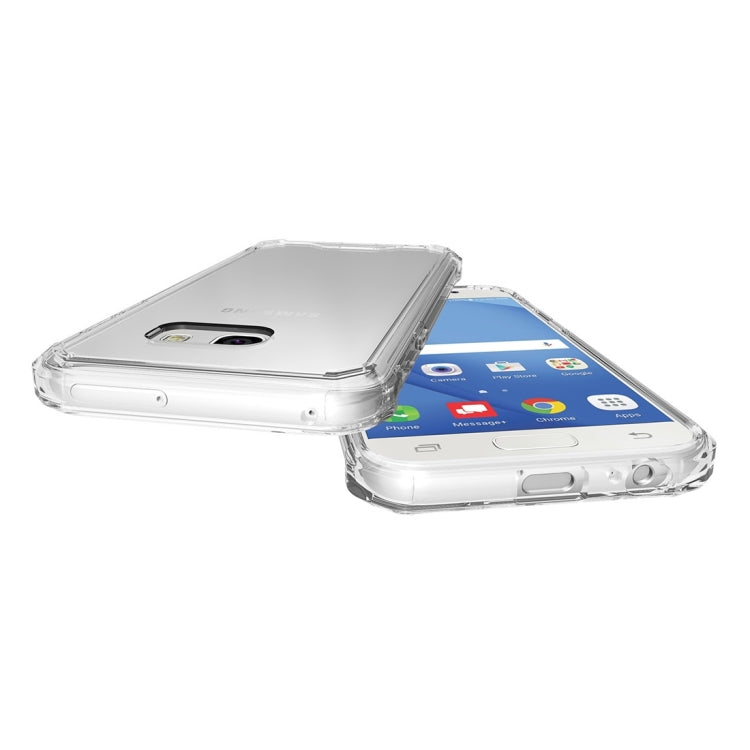 For Galaxy A3 (2017) / A320 Shockproof Acrylic + TPU Transparent Armor Protective Case
