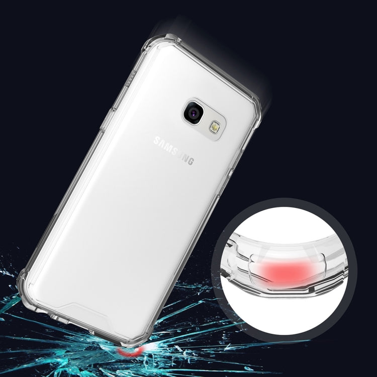 For Galaxy A3 (2017) / A320 Shockproof Acrylic + TPU Transparent Armor Protective Case