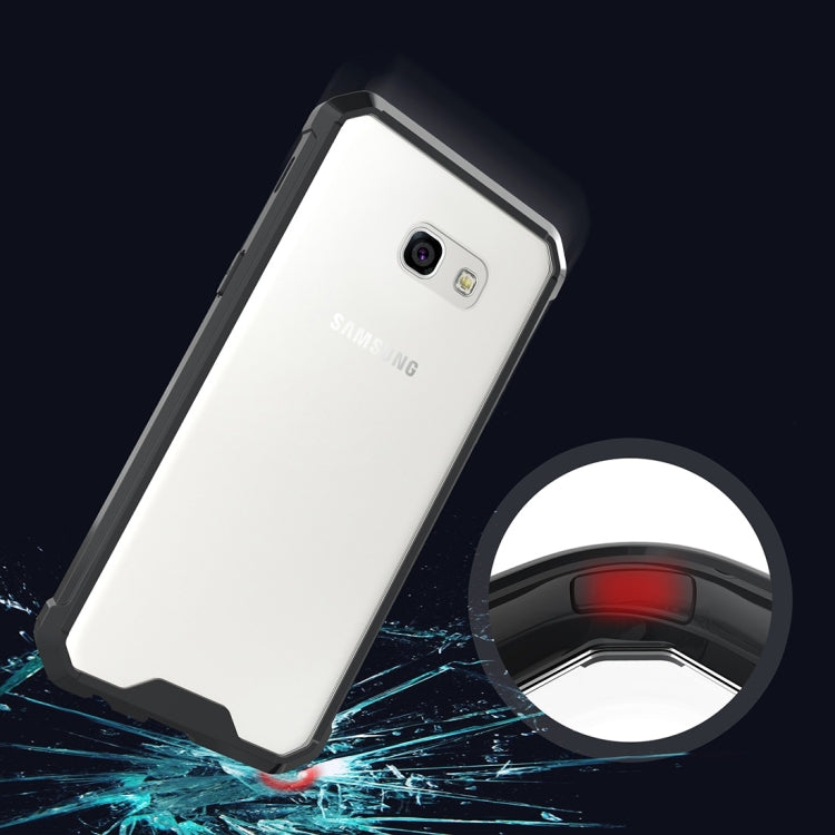 For Galaxy A5 (2017) / A520 Shockproof Acrylic + TPU Transparent Armor Protective Case