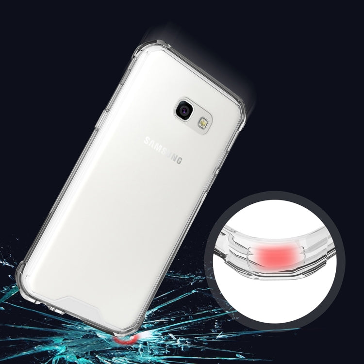 For Galaxy A5 (2017) / A520 Shockproof Acrylic + TPU Transparent Armor Protective Case
