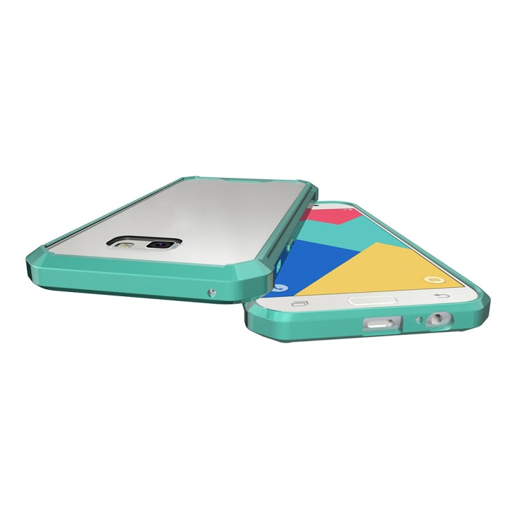 For Galaxy A7 (2017) / A720 Shockproof Acrylic + TPU Transparent Armor Protective Case