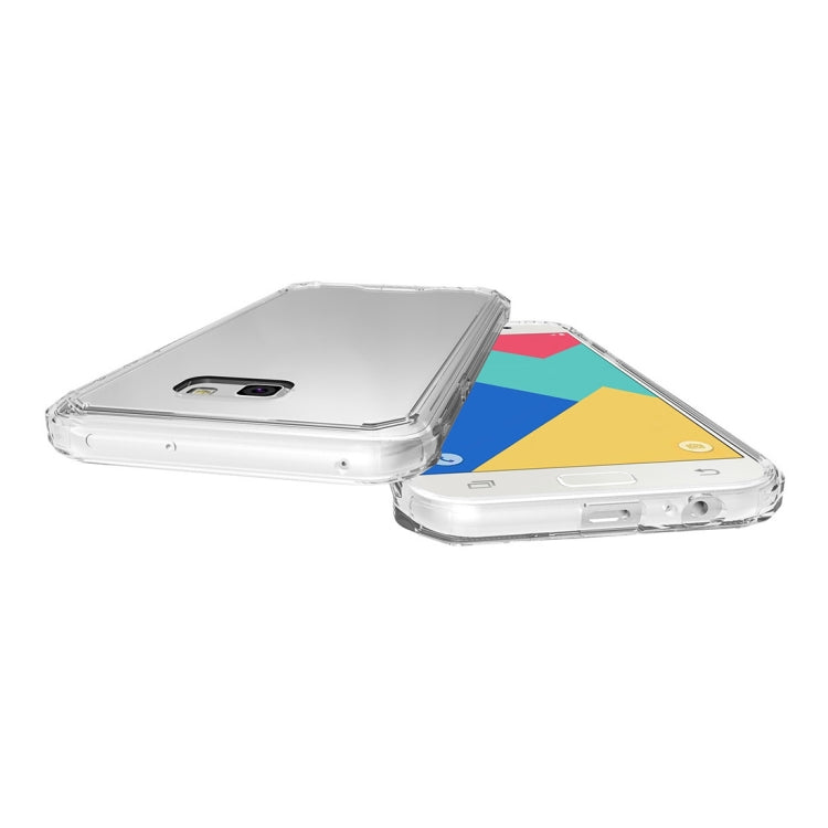 For Galaxy A7 (2017) / A720 Shockproof Acrylic + TPU Transparent Armor Protective Case