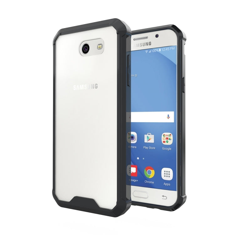 For Galaxy J3 (2017) / J330 (US Version) Shockproof Acrylic + TPU Transparent Armor Protective Case
