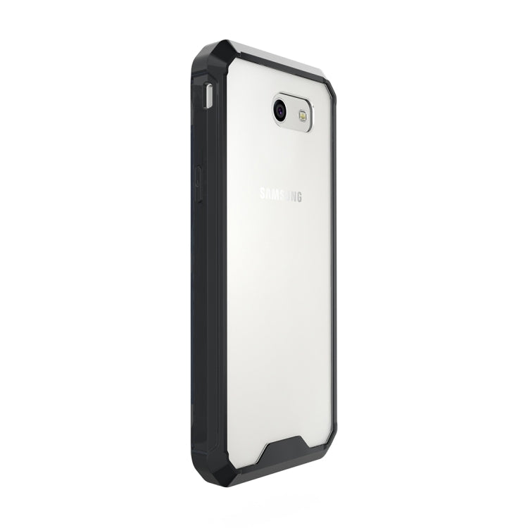 For Galaxy J3 (2017) / J330 (US Version) Shockproof Acrylic + TPU Transparent Armor Protective Case