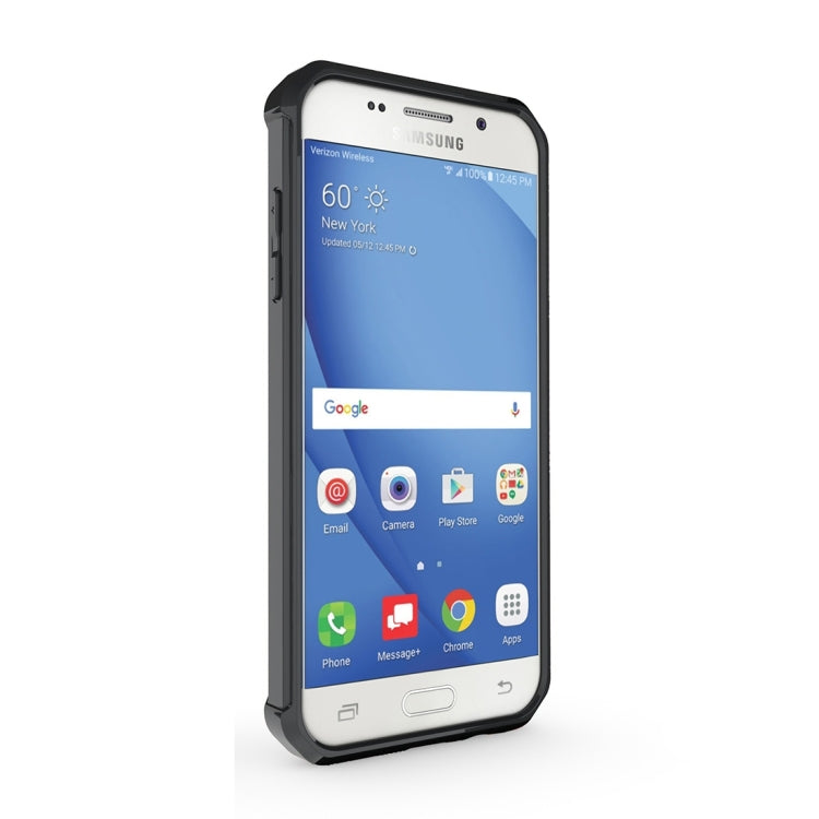 For Galaxy J3 (2017) / J330 (US Version) Shockproof Acrylic + TPU Transparent Armor Protective Case