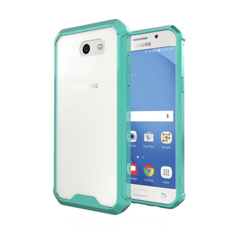 For Galaxy J3 (2017) / J330 (US Version) Shockproof Acrylic + TPU Transparent Armor Protective Case