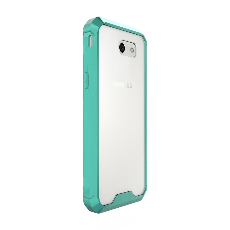 For Galaxy J3 (2017) / J330 (US Version) Shockproof Acrylic + TPU Transparent Armor Protective Case