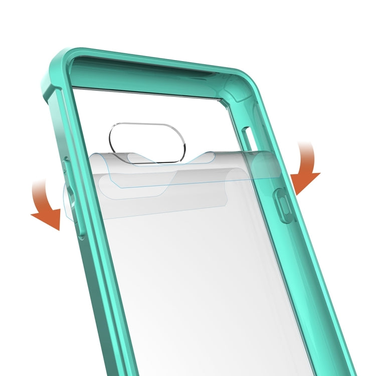 For Galaxy J5 (2017) / J530 (US Version) Shockproof Acrylic + TPU Transparent Armor Protective Case