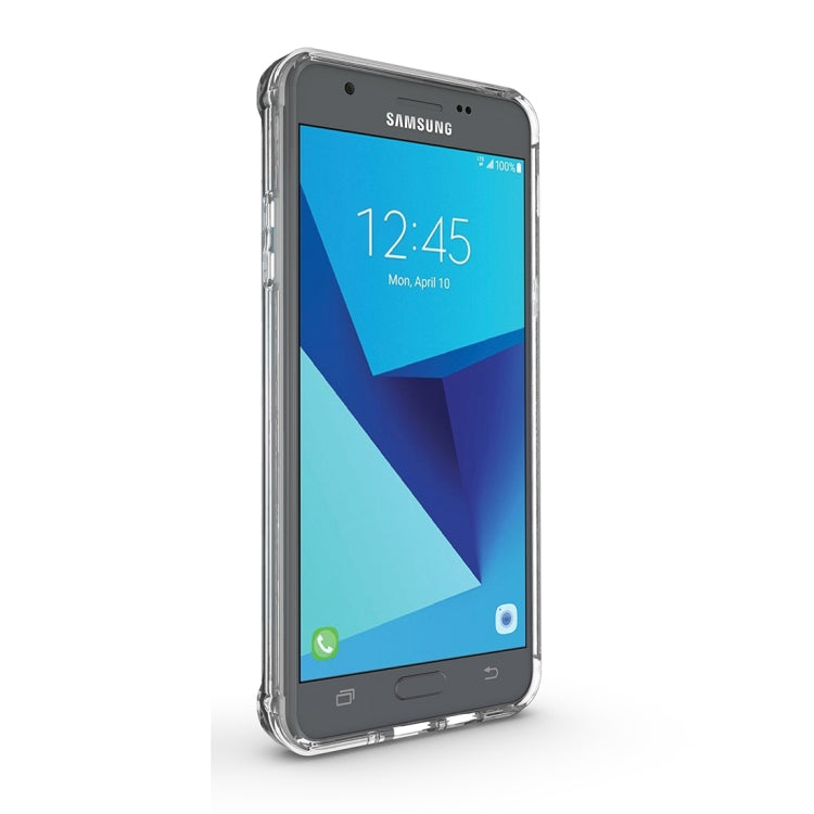 For Galaxy J5 (2017) / J530 (US Version) Shockproof Acrylic + TPU Transparent Armor Protective Case