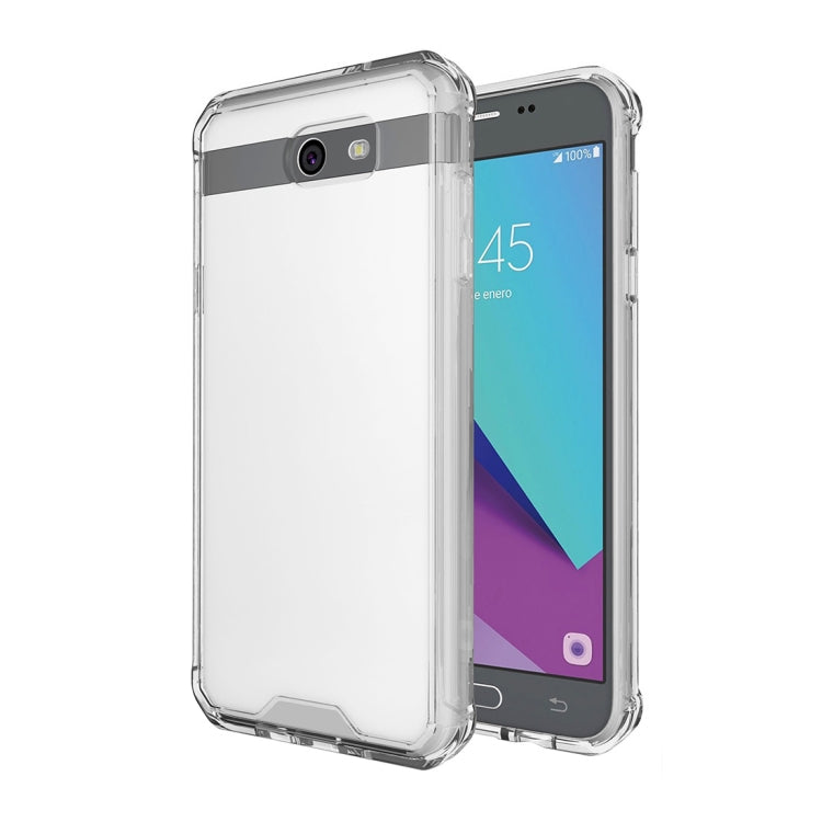 For Galaxy J7 (2017) / J730 (US Version) Shockproof Acrylic + TPU Transparent Armor Protective Case