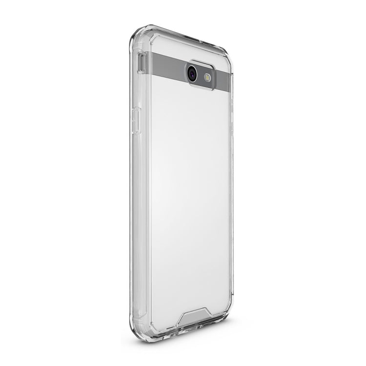 For Galaxy J7 (2017) / J730 (US Version) Shockproof Acrylic + TPU Transparent Armor Protective Case