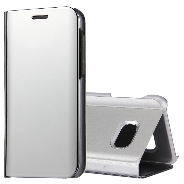 For Galaxy A5 (2017) / A520 Electroplating Mirror Horizontal Flip Leather Case with Holder