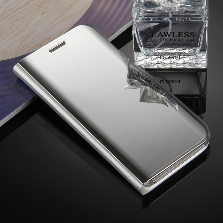 For Galaxy A5 (2017) / A520 Electroplating Mirror Horizontal Flip Leather Case with Holder