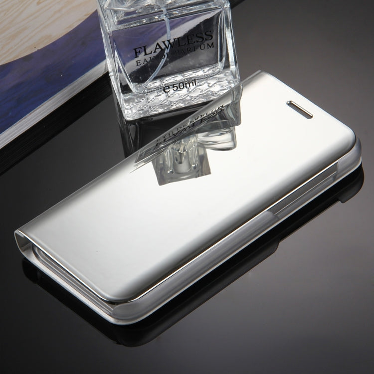 For Galaxy A5 (2017) / A520 Electroplating Mirror Horizontal Flip Leather Case with Holder