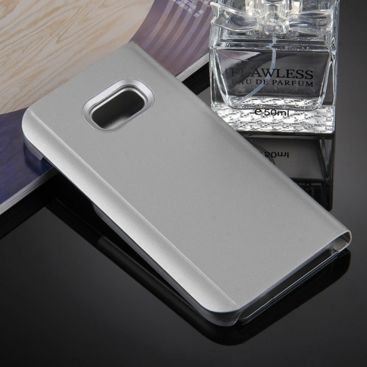 For Galaxy A5 (2017) / A520 Electroplating Mirror Horizontal Flip Leather Case with Holder