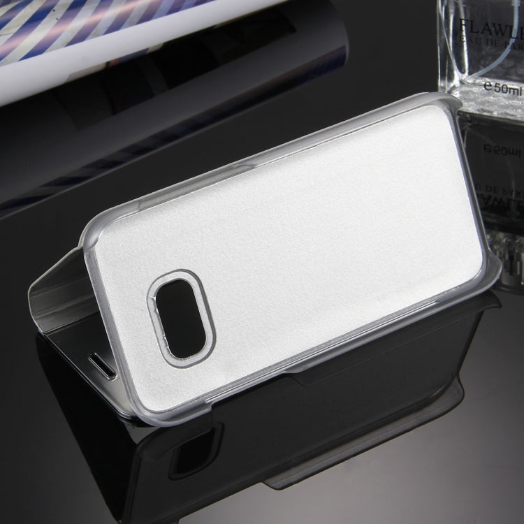 For Galaxy A5 (2017) / A520 Electroplating Mirror Horizontal Flip Leather Case with Holder
