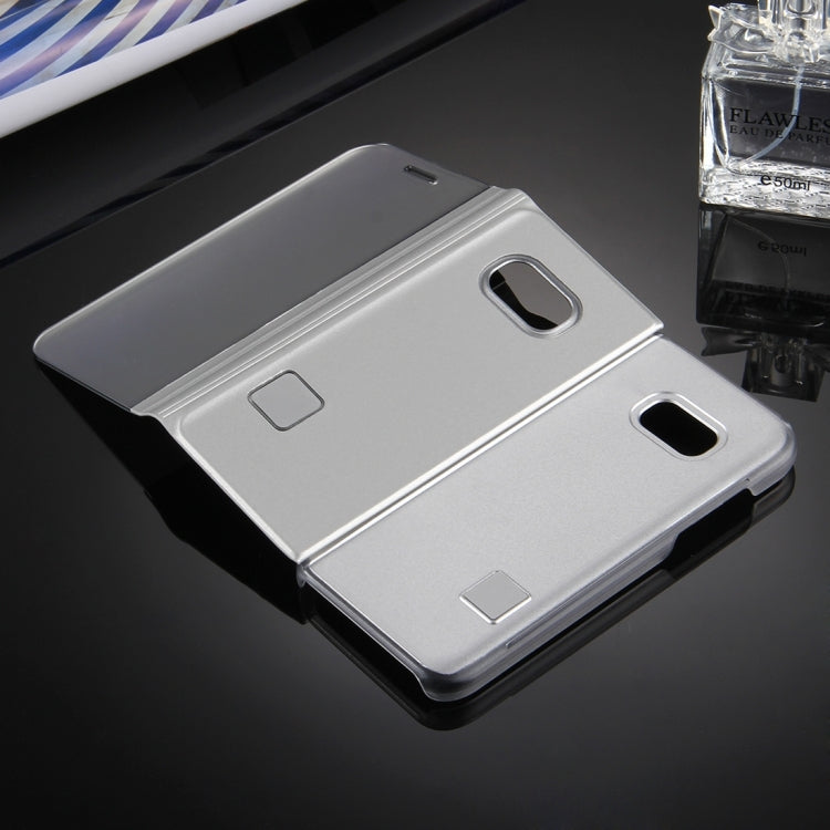 For Galaxy A5 (2017) / A520 Electroplating Mirror Horizontal Flip Leather Case with Holder
