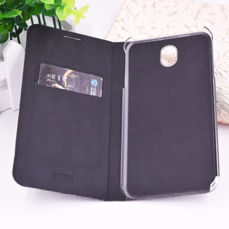 For Galaxy J5 (2017) (EU Version) Horizontal Flip Leather Case with Card Slot