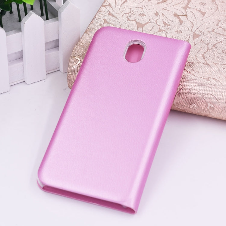 For Galaxy J5 (2017) (EU Version) Horizontal Flip Leather Case with Card Slot