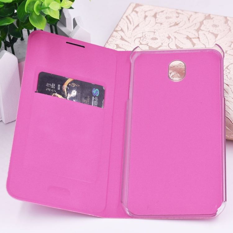 For Galaxy J5 (2017) (EU Version) Horizontal Flip Leather Case with Card Slot
