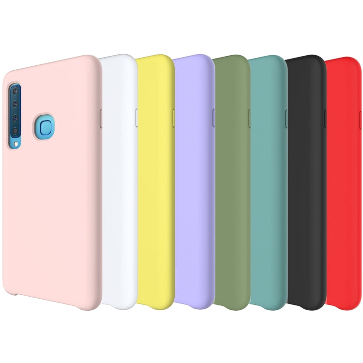 Solid Color Liquid Silicone Dropproof Protective Case for Samsung Galaxy A9 (2018) / A9s