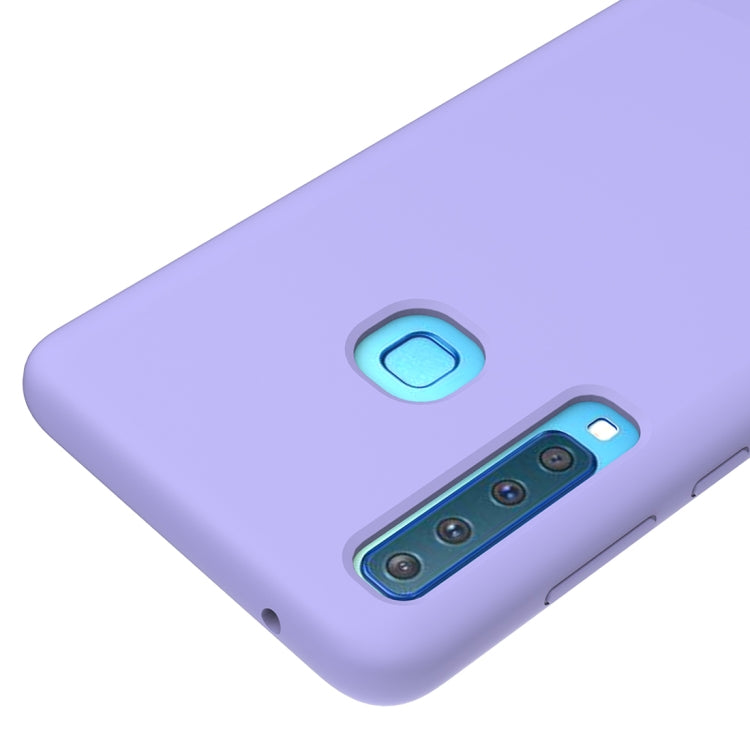 Solid Color Liquid Silicone Dropproof Protective Case for Samsung Galaxy A9 (2018) / A9s