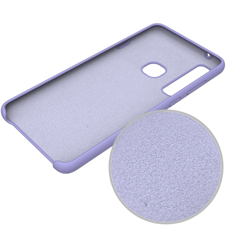 Solid Color Liquid Silicone Dropproof Protective Case for Samsung Galaxy A9 (2018) / A9s