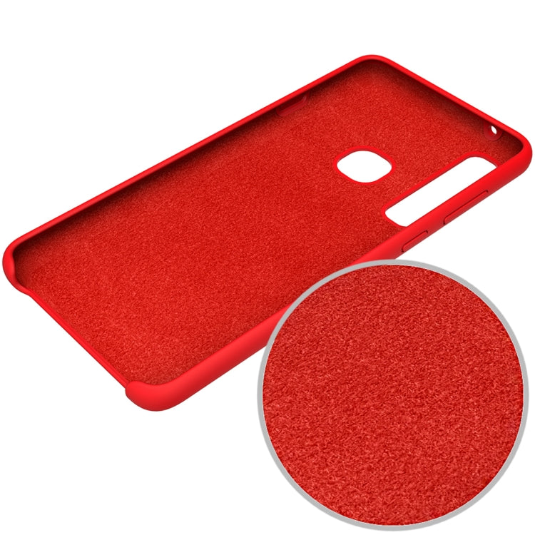Solid Color Liquid Silicone Dropproof Protective Case for Samsung Galaxy A9 (2018) / A9s