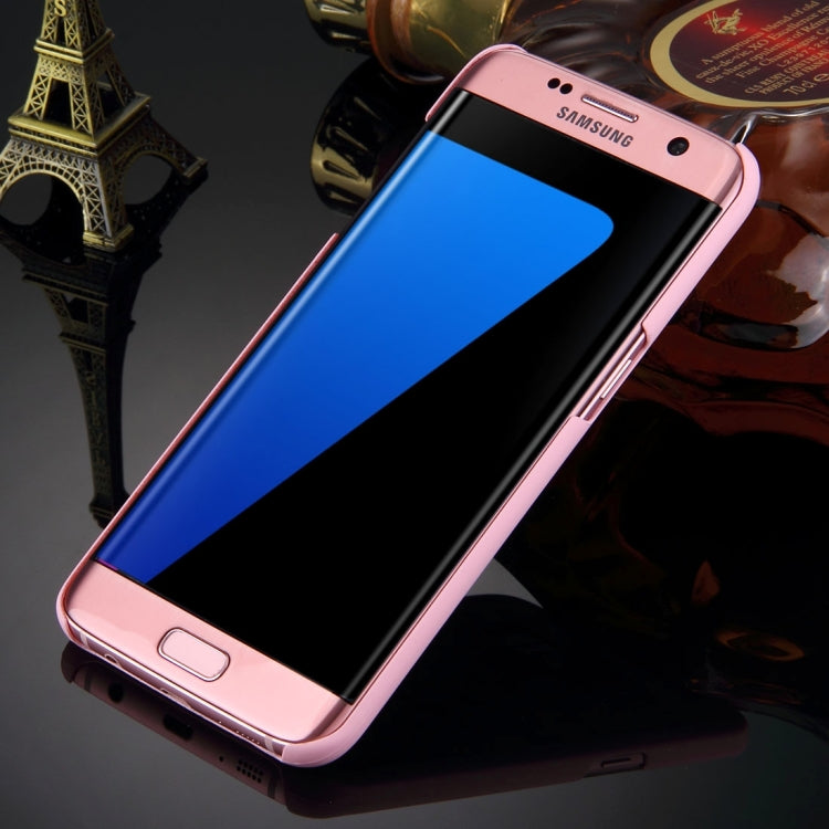 For Galaxy S7 Edge / G935 Retro Palace Embossed Flowers Pattern Protective Hard Case