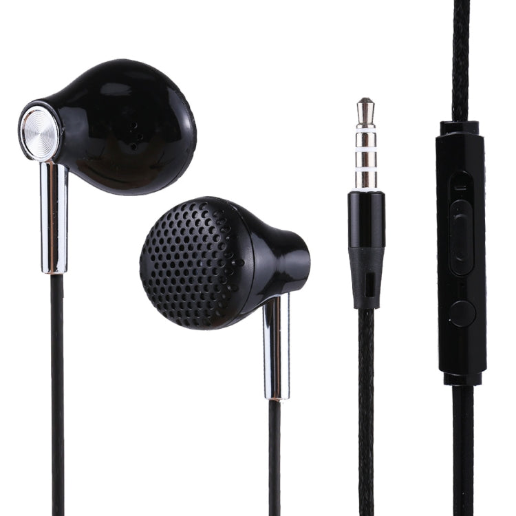 U-26 1.2m Bass Stereo Sound In-ear Wire Control Earphone with Mic, For iPhone, iPad, Galaxy, Huawei, Xiaomi, LG, HTC and Other Smartphones