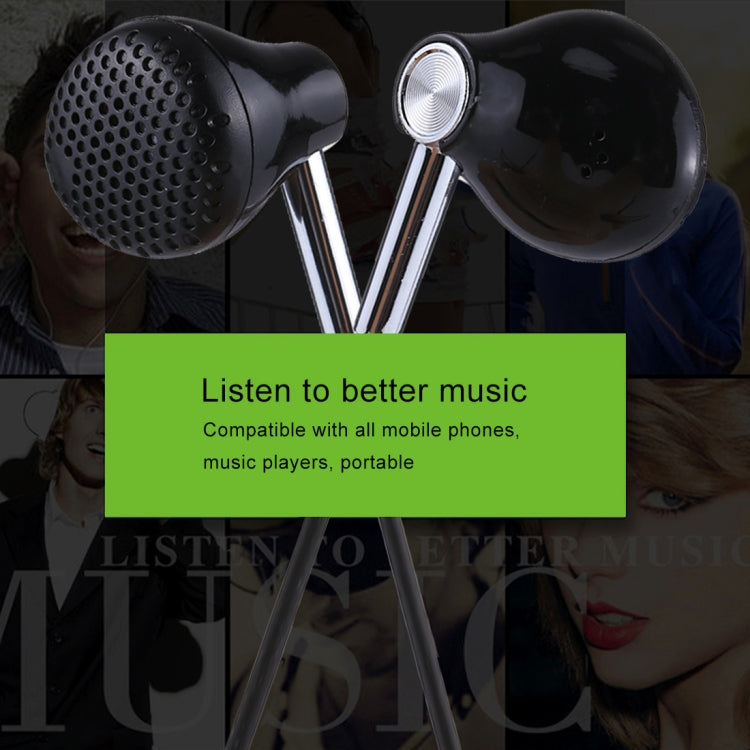 U-26 1.2m Bass Stereo Sound In-ear Wire Control Earphone with Mic, For iPhone, iPad, Galaxy, Huawei, Xiaomi, LG, HTC and Other Smartphones