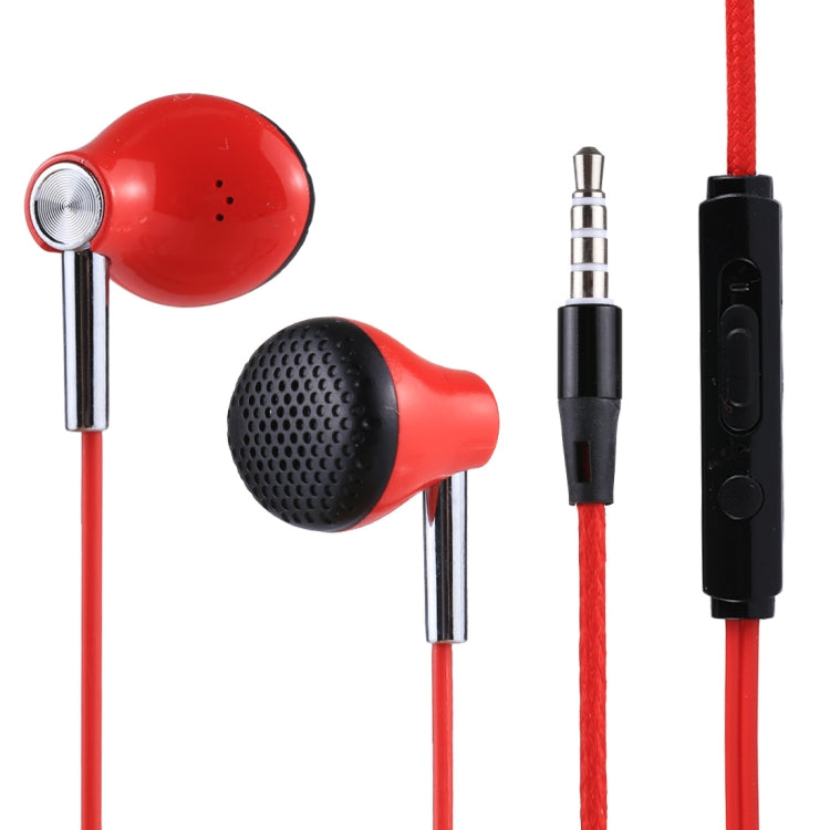 U-26 1.2m Bass Stereo Sound In-ear Wire Control Earphone with Mic, For iPhone, iPad, Galaxy, Huawei, Xiaomi, LG, HTC and Other Smartphones