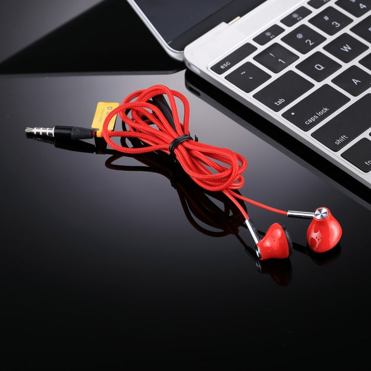 U-26 1.2m Bass Stereo Sound In-ear Wire Control Earphone with Mic, For iPhone, iPad, Galaxy, Huawei, Xiaomi, LG, HTC and Other Smartphones
