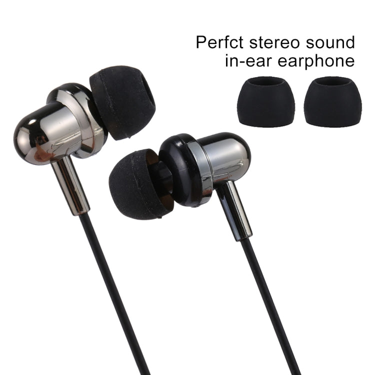 U-20 1.2m Bass Stereo Sound In-ear Wire Control Earphone with Mic, For iPhone, iPad, Galaxy, Huawei, Xiaomi, LG, HTC and Other Smartphones